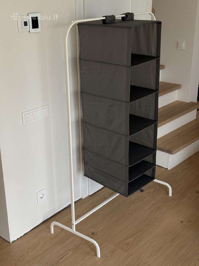 Ikea Drabužių kabykla 99x152cm ir daiktų dėtuvė - nuotraukos Nr. 5