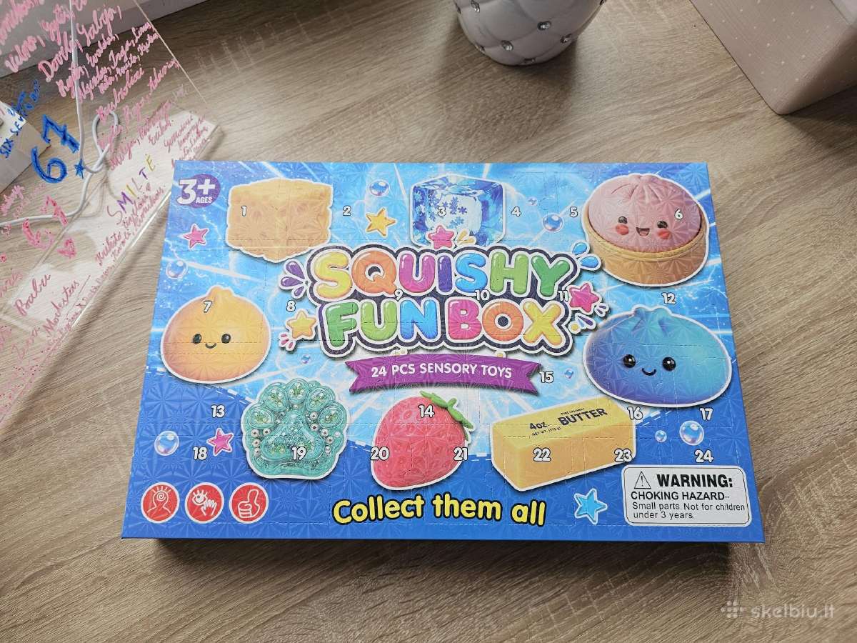 Squishy advento kalendoriai - nuotraukos Nr. 3