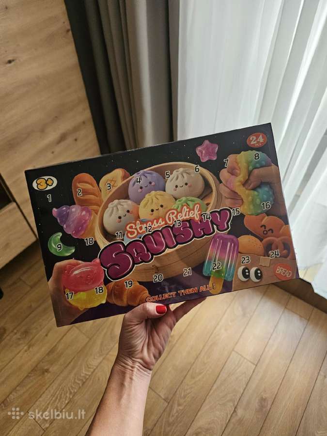 Squishy advento kalendoriai - nuotraukos Nr. 8