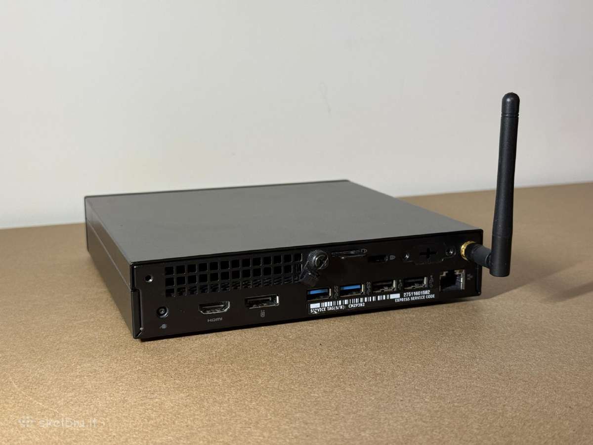 Dell Optiplex 3050 Micro su WiFi i5-7500t - nuotraukos Nr. 4