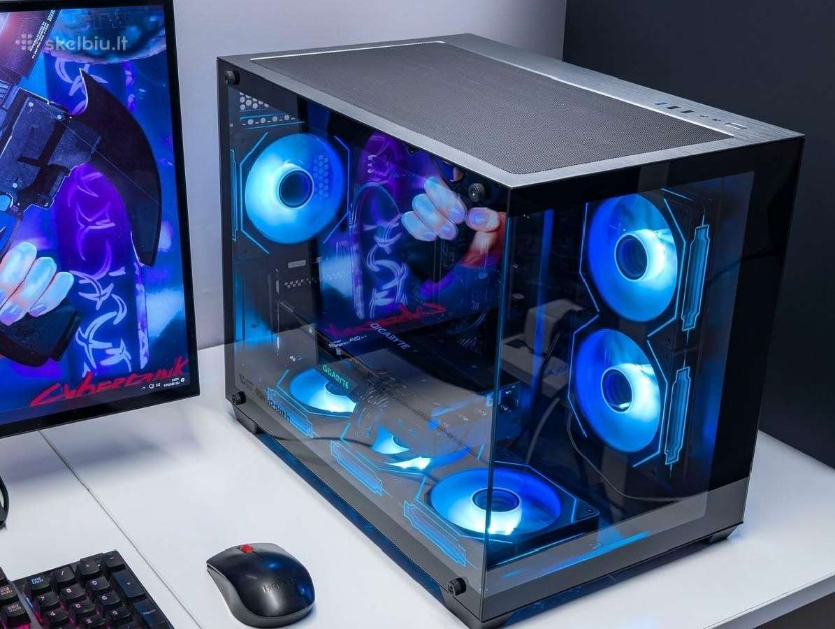 Žaidimų-darbo Pc Ryzen 5 5500,16gb,5500xt 8gb,750g - nuotraukos Nr. 3