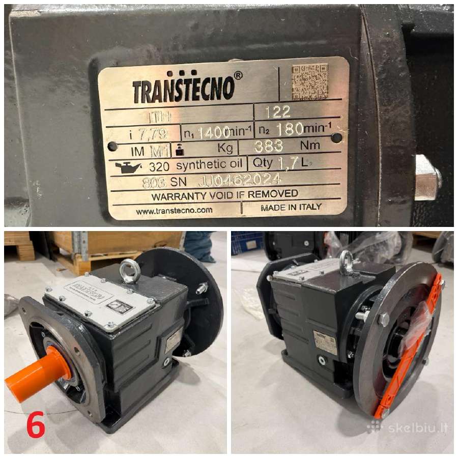 Nauji Elektros varikliai ir reduktoriai 2.2-3.0kw - nuotraukos Nr. 5