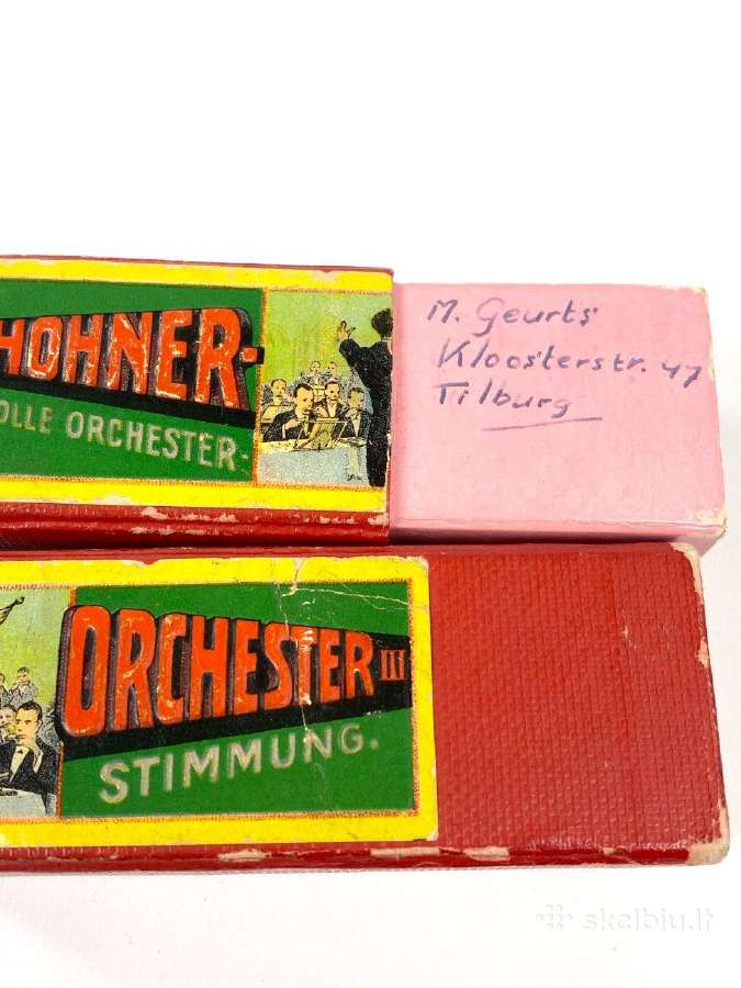 Hohner armonikėlė "Orchester Stimmung" - nuotraukos Nr. 9