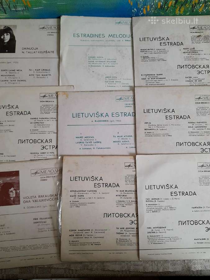Lietuviškos plokštelės 66vnt. - nuotraukos Nr. 2