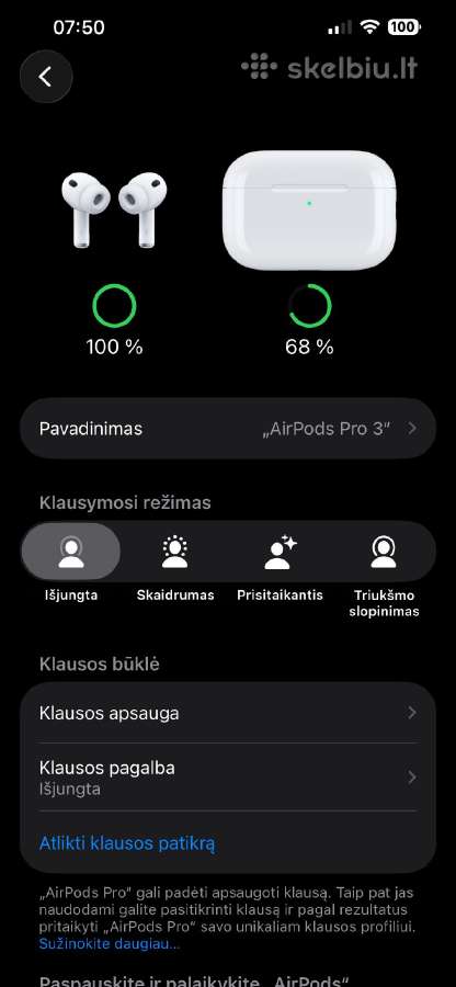 Airpod pro3 - nuotraukos Nr. 4