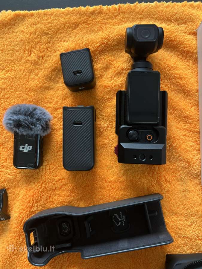 Dji Osmo Pocket 3 Creator Combo + Cage - nuotraukos Nr. 2