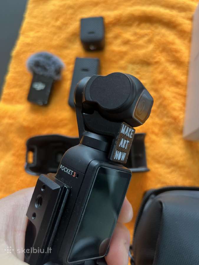 Dji Osmo Pocket 3 Creator Combo + Cage - nuotraukos Nr. 5