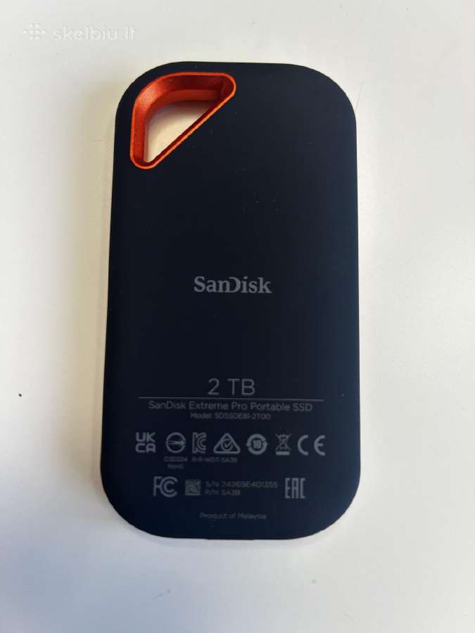 Išorinis diskas Wd 2tb HDD ir Samsung SSD 2tb T5 - nuotraukos Nr. 8