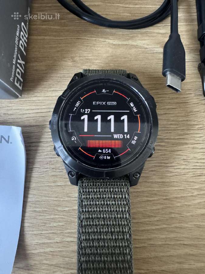 Garmin Epix 2 Pro 47mm - nuotraukos Nr. 8