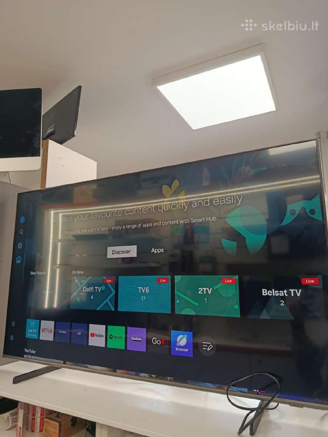 Samsung Qe50q67bau Televizorius - nuotraukos Nr. 2
