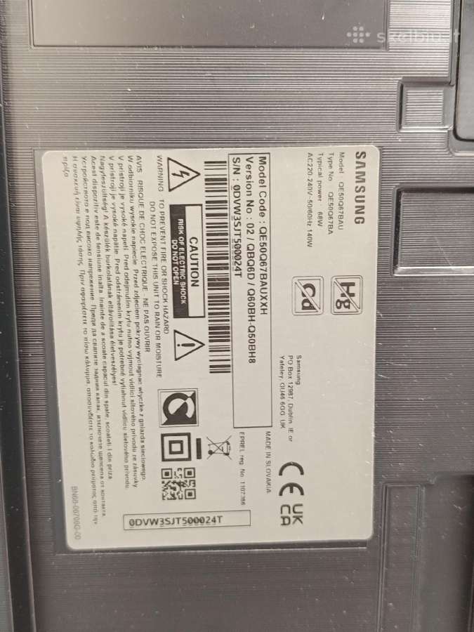 Samsung Qe50q67bau Televizorius - nuotraukos Nr. 6