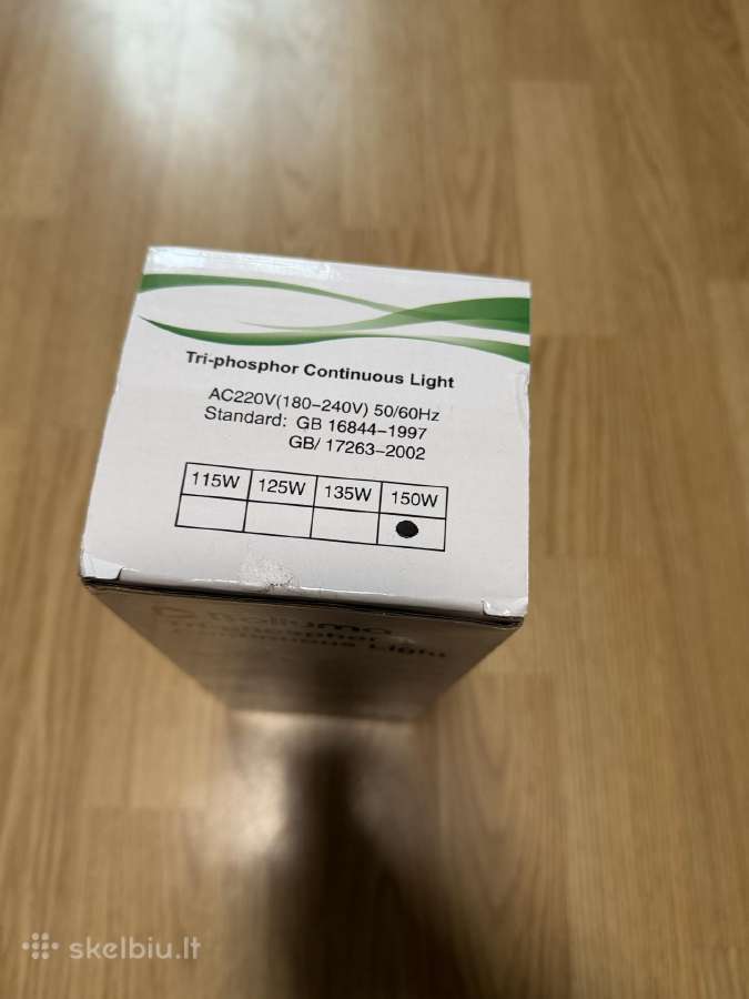 Bollumatri-phosphorcontinuous Light Lempa E27 - nuotraukos Nr. 2