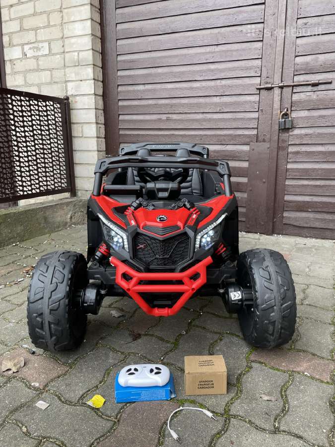 Can am elektromobilis vaikiskas 24v 4x4 - nuotraukos Nr. 2