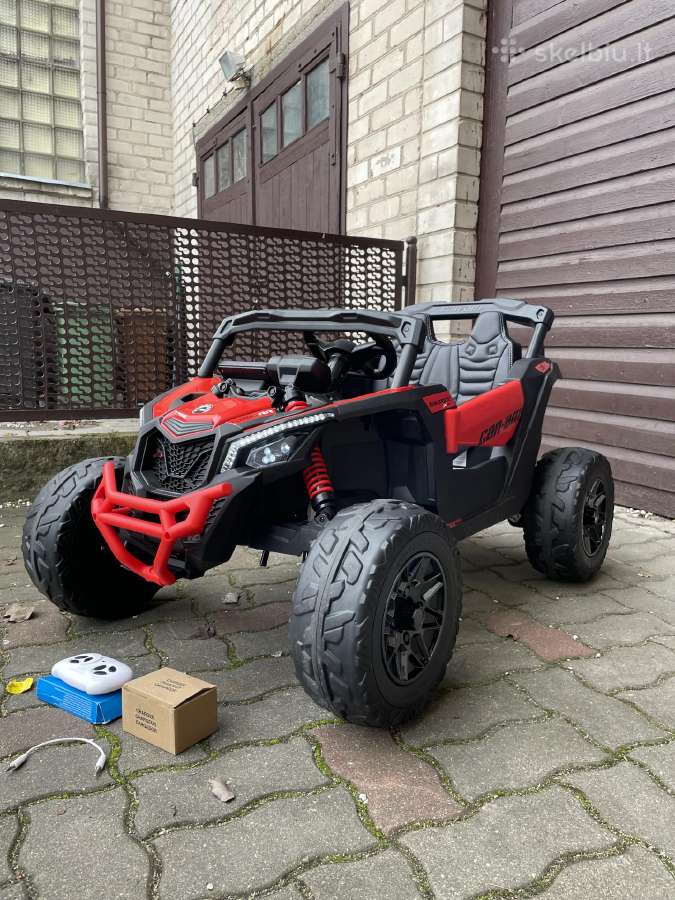 Can am elektromobilis vaikiskas 24v 4x4 - nuotraukos Nr. 3