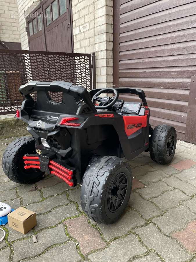 Can am elektromobilis vaikiskas 24v 4x4 - nuotraukos Nr. 8