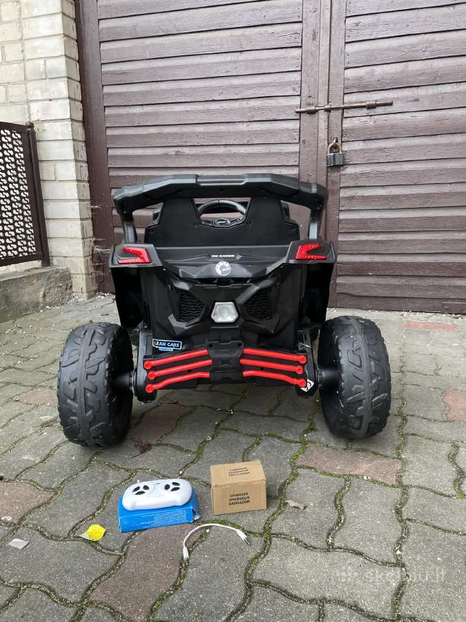 Can am elektromobilis vaikiskas 24v 4x4 - nuotraukos Nr. 9