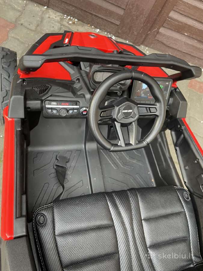 Can am elektromobilis vaikiskas 24v 4x4 - nuotraukos Nr. 10