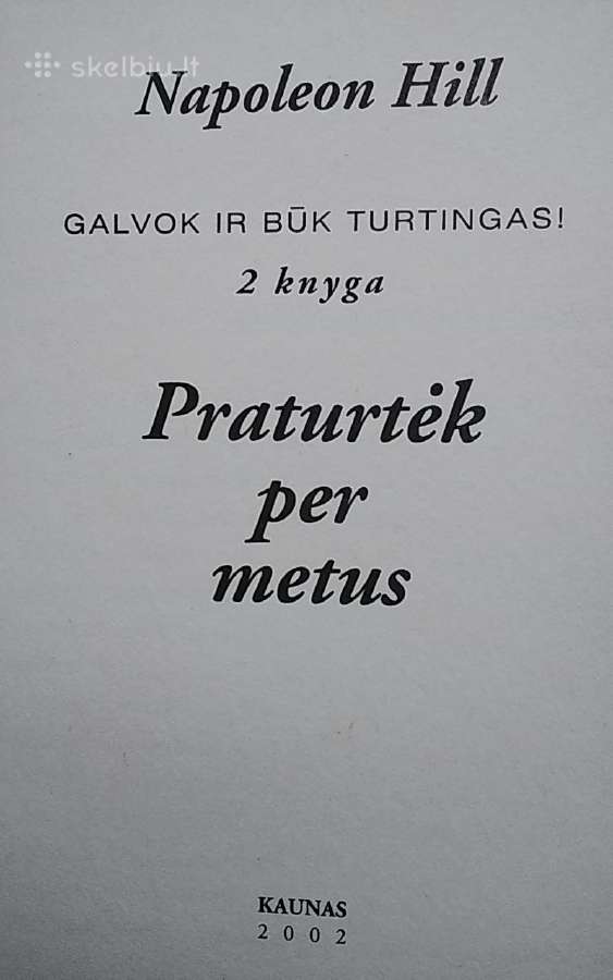 Praturtėk per metus - nuotraukos Nr. 2