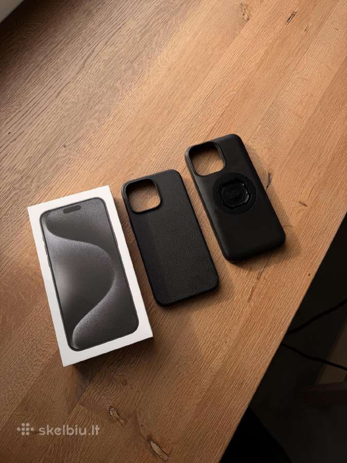 Parduodu Apple iPhone 15 Pro Max 256gb Black Titan - nuotraukos Nr. 10