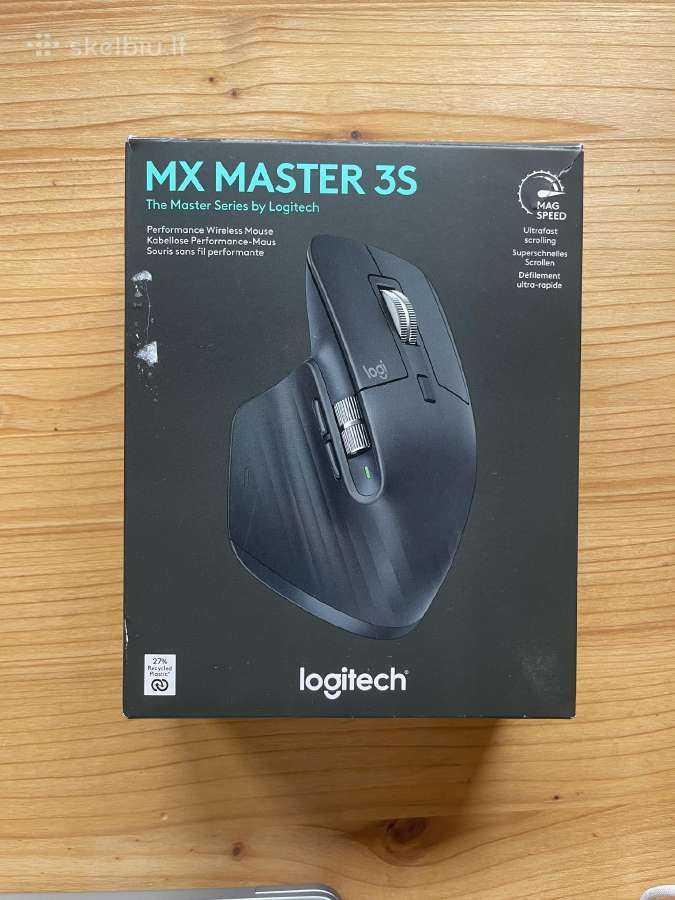 Logitech mx master 3s - nuotraukos Nr. 3