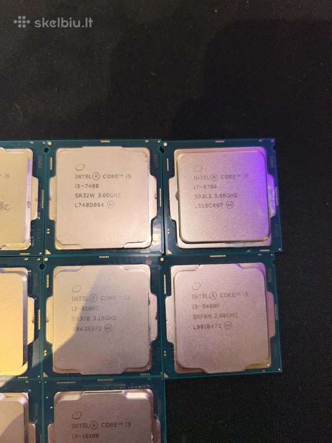 Parduodami Intel procesoriai - nuotraukos Nr. 2