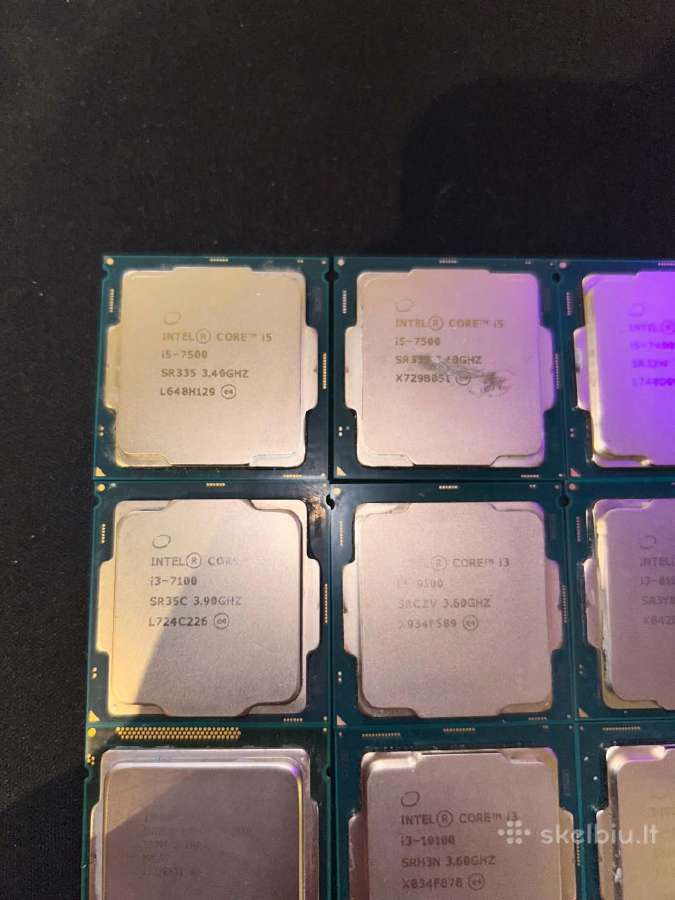 Parduodami Intel procesoriai - nuotraukos Nr. 3