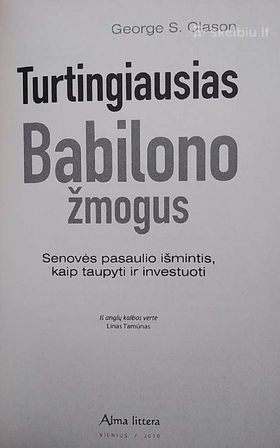 Turtingiausias Babilono žmogus - nuotraukos Nr. 2