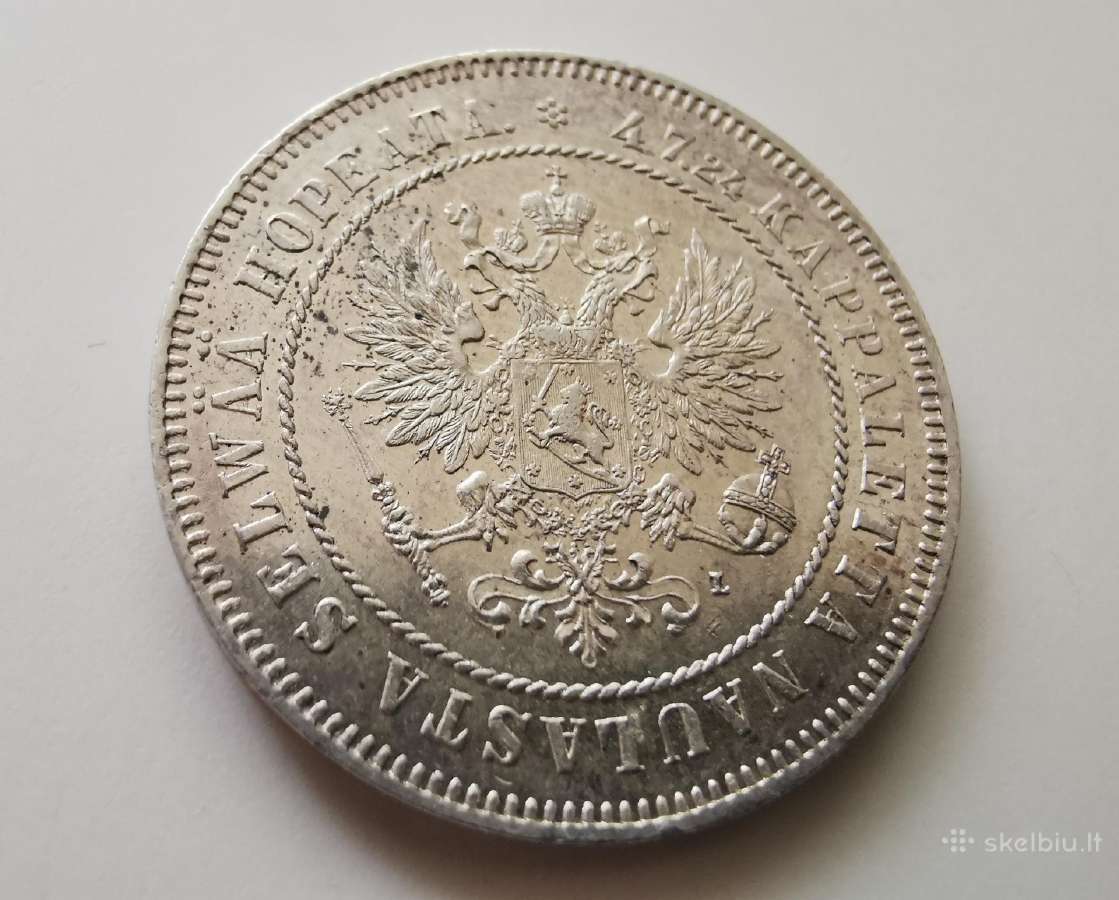 2 Markkaa 1908 Suomija - nuotraukos Nr. 3