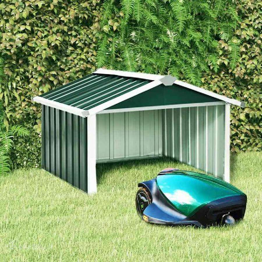Sodo roboto vejapjovės garažas vidaxl(150908) - nuotraukos Nr. 2