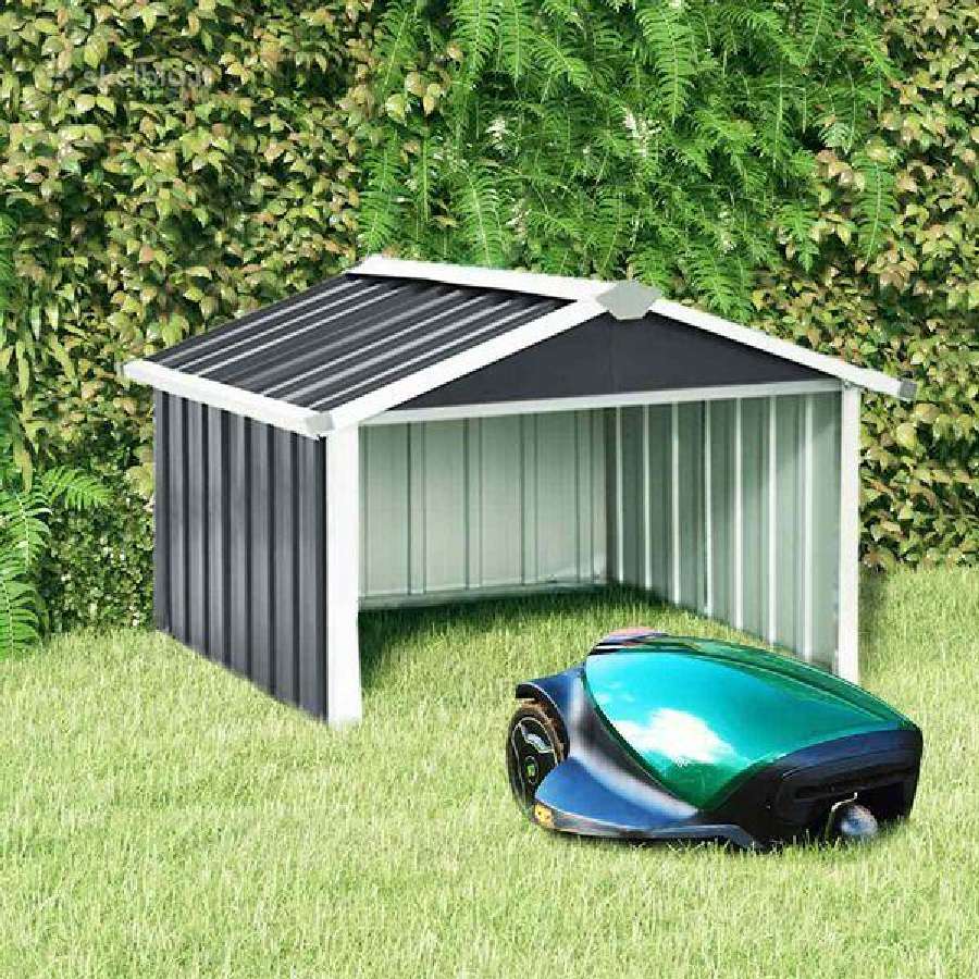 Sodo roboto vejapjovės garažas vidaxl(150908) - nuotraukos Nr. 3
