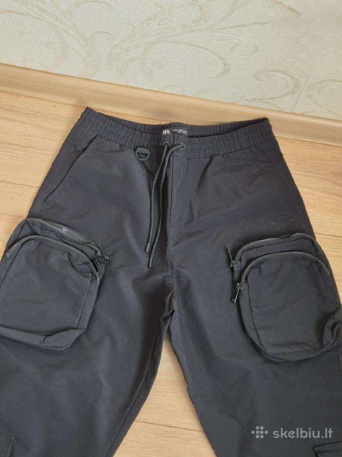 Vyriškos kelnės Zara, M dydis, Relaxed fit - nuotraukos Nr. 3