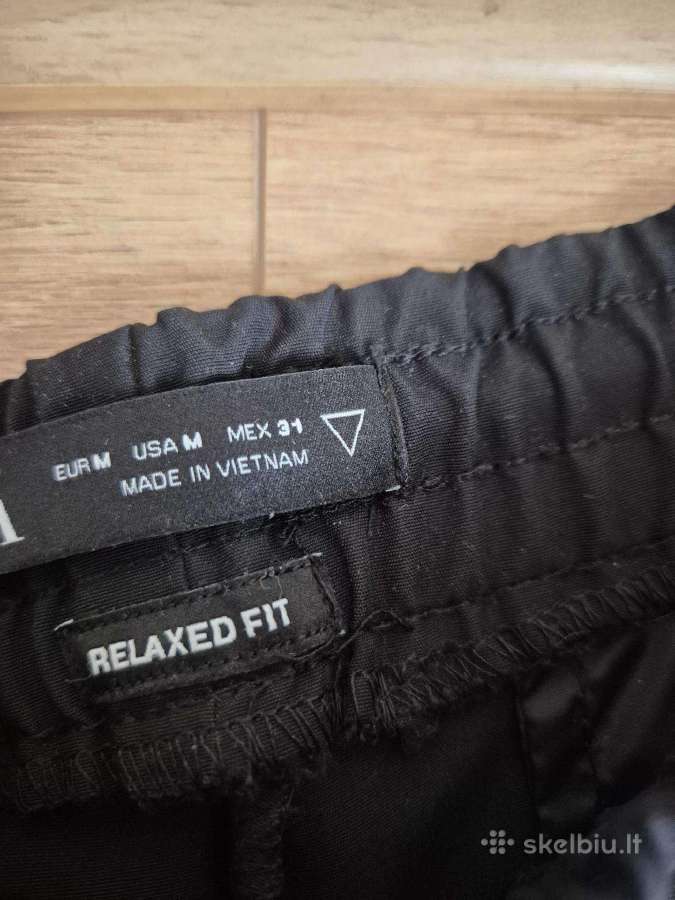 Vyriškos kelnės Zara, M dydis, Relaxed fit - nuotraukos Nr. 5