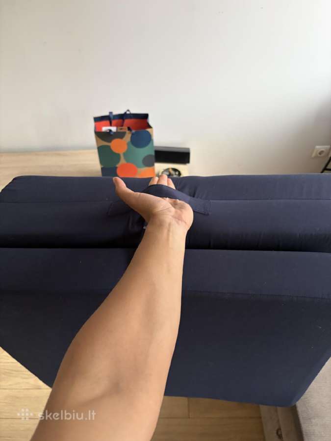 Jysk sulankstomas čiužinys, 3 dalių, mėlynas - nuotraukos Nr. 5