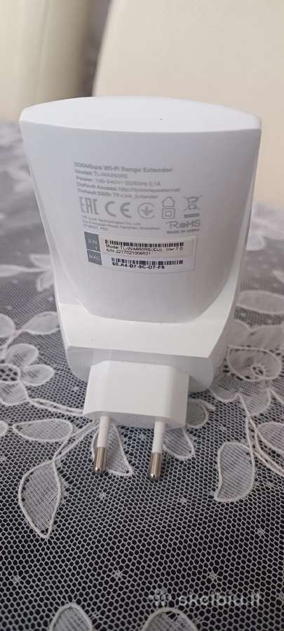 Tp-link Tl-wa850re Wi-fi signalo stiprintuvas. - nuotraukos Nr. 2