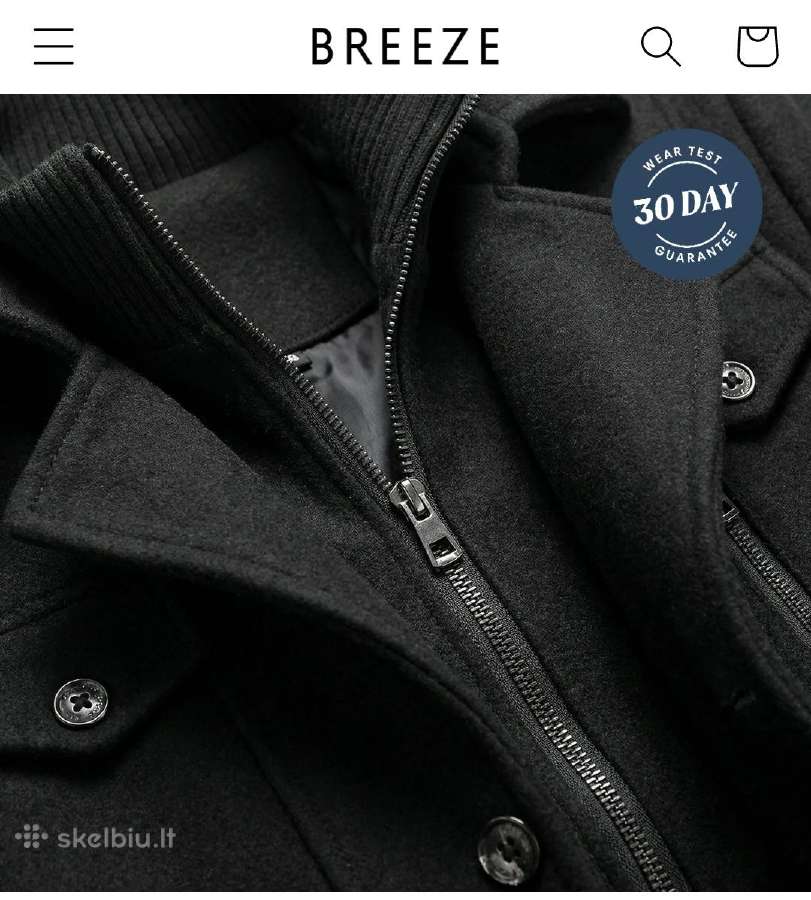 Colton - men's classic tailored coat iš - nuotraukos Nr. 2
