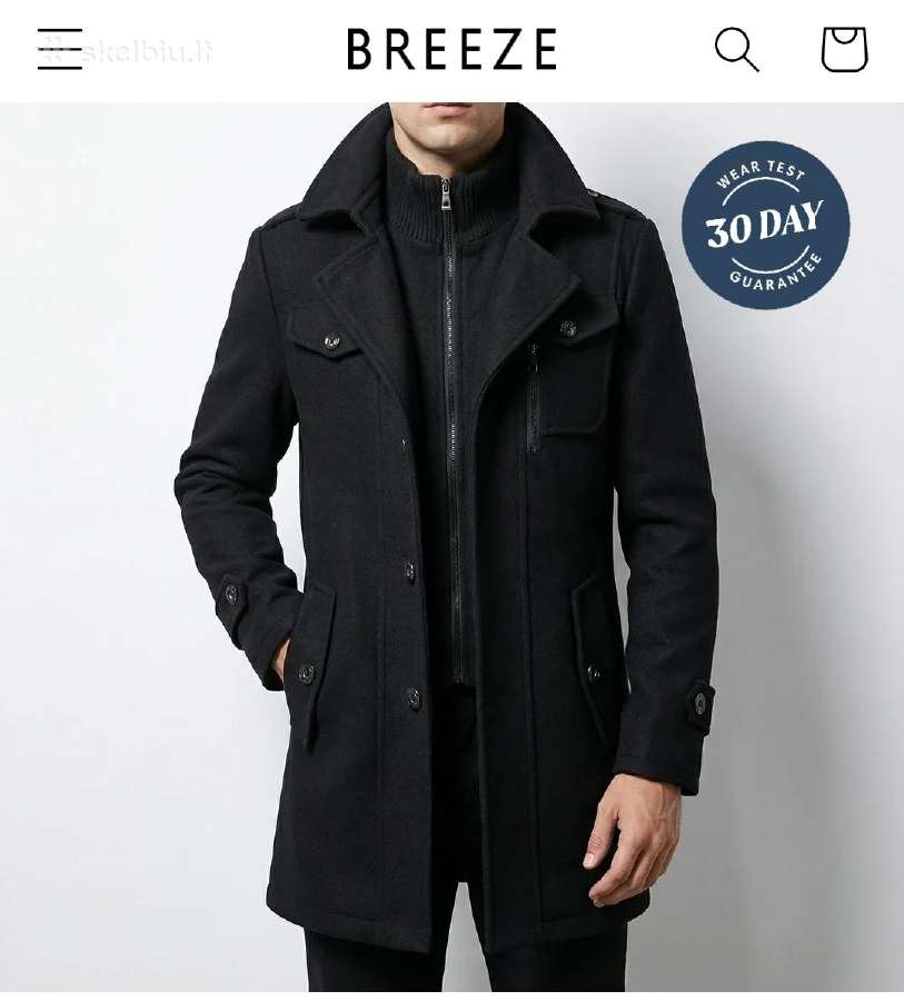 Colton - men's classic tailored coat iš - nuotraukos Nr. 5