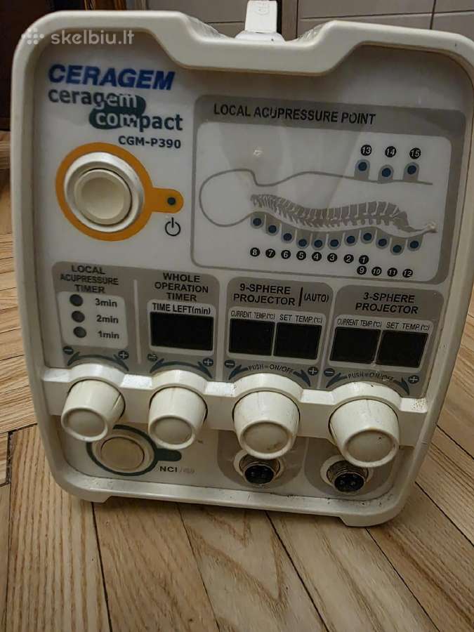 Ceragem Compact Cgm-p390 termomasažo aparatas - nuotraukos Nr. 2