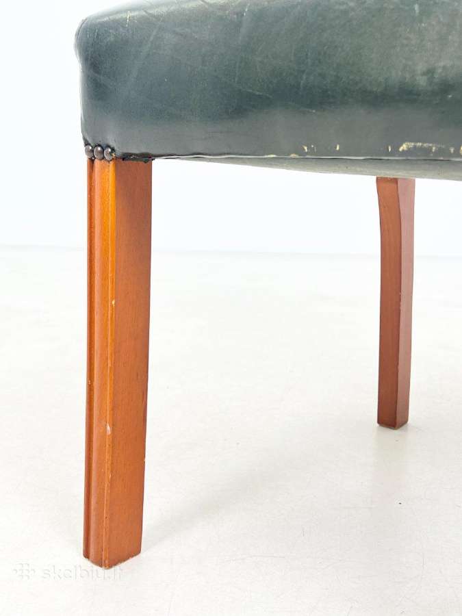 Chesterfield riešutmedžio krėslas - nuotraukos Nr. 8