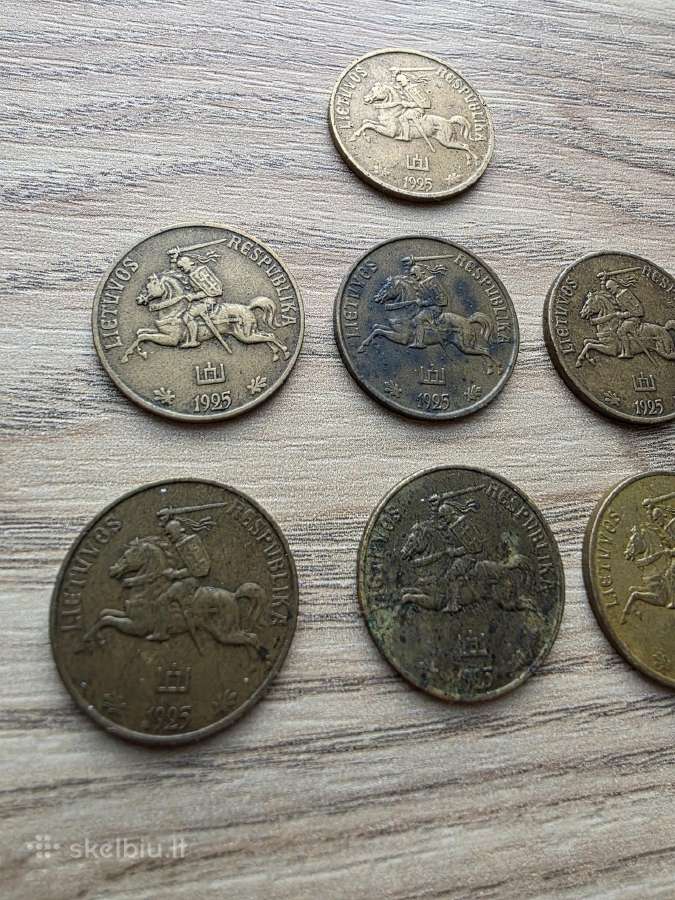 1925 metų smetoniški 20 centų - nuotraukos Nr. 5