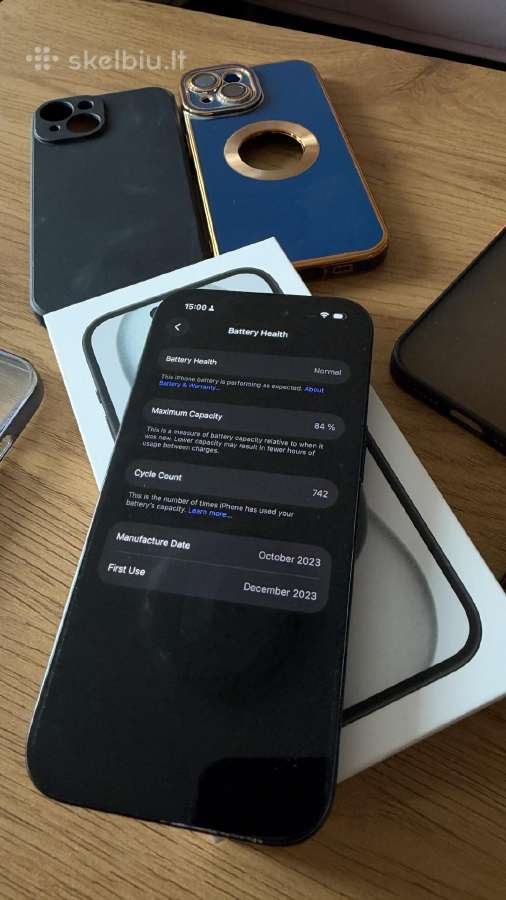 iPhone 15 128gb - nuotraukos Nr. 9