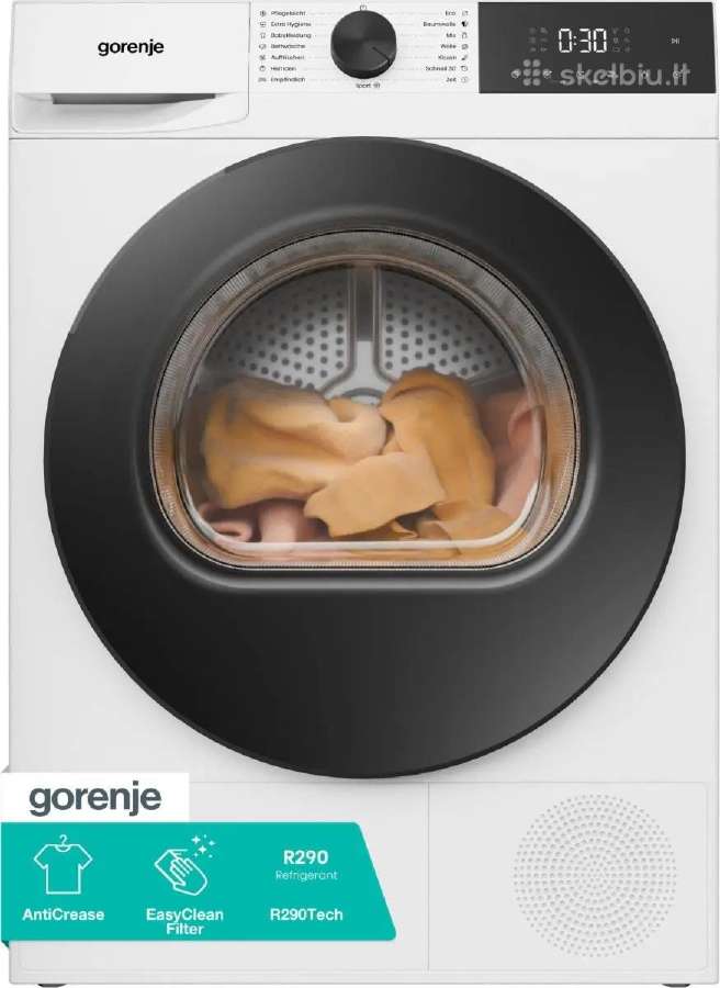 Gorenje D5g2p9d – 9 kg džiovyklė šilumos siurblys - nuotraukos Nr. 2