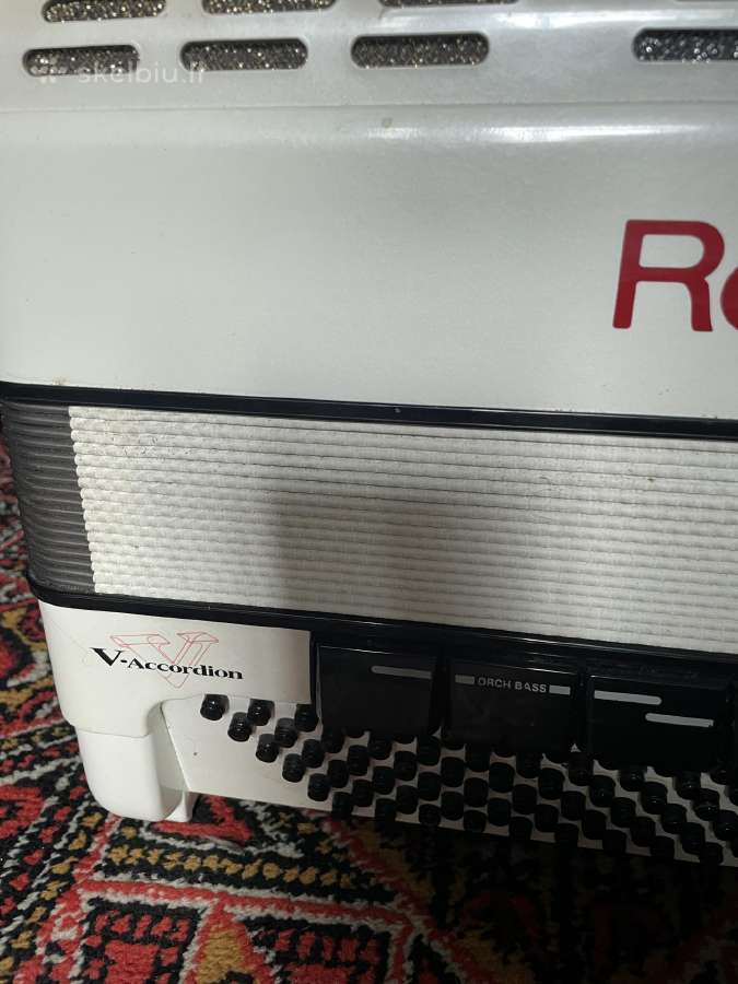 Roland Fr-3s White akordeonas - nuotraukos Nr. 2