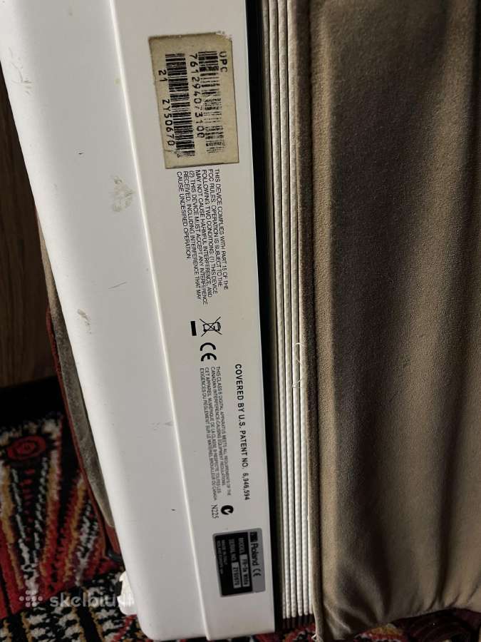 Roland Fr-3s White akordeonas - nuotraukos Nr. 7