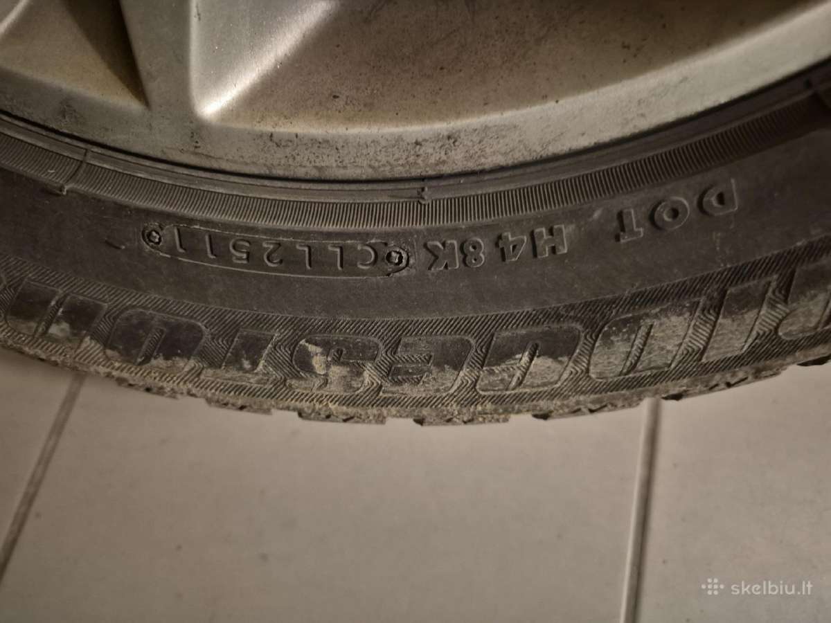 Žieminės R16 Toyota padangos (lieti ratlankiai) - nuotraukos Nr. 3