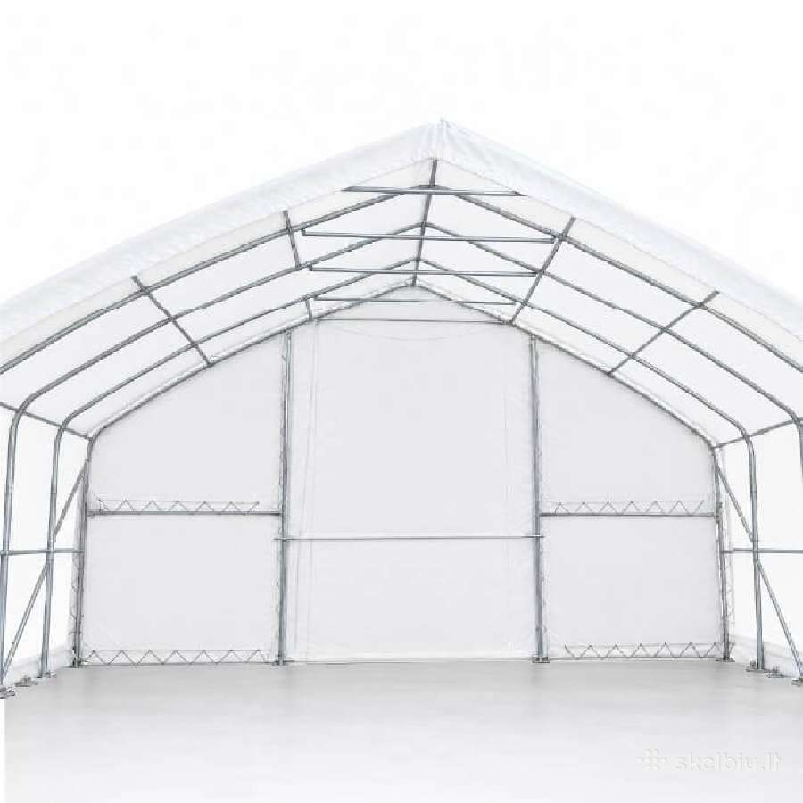 Tentinis angaras 110 m2 Zeltpro, 12 x 9.15 x 5.5 m - nuotraukos Nr. 6