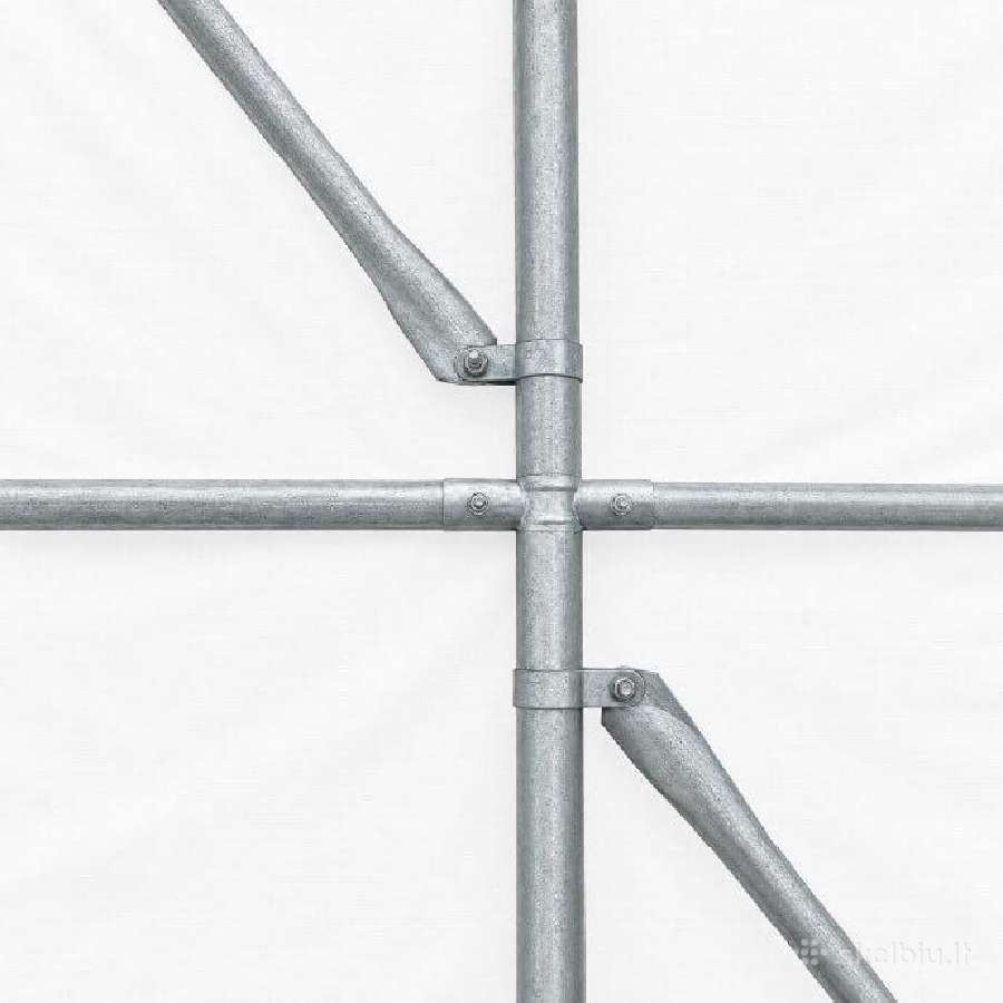 Tentinis angaras 110 m2 Zeltpro, 12 x 9.15 x 5.5 m - nuotraukos Nr. 9
