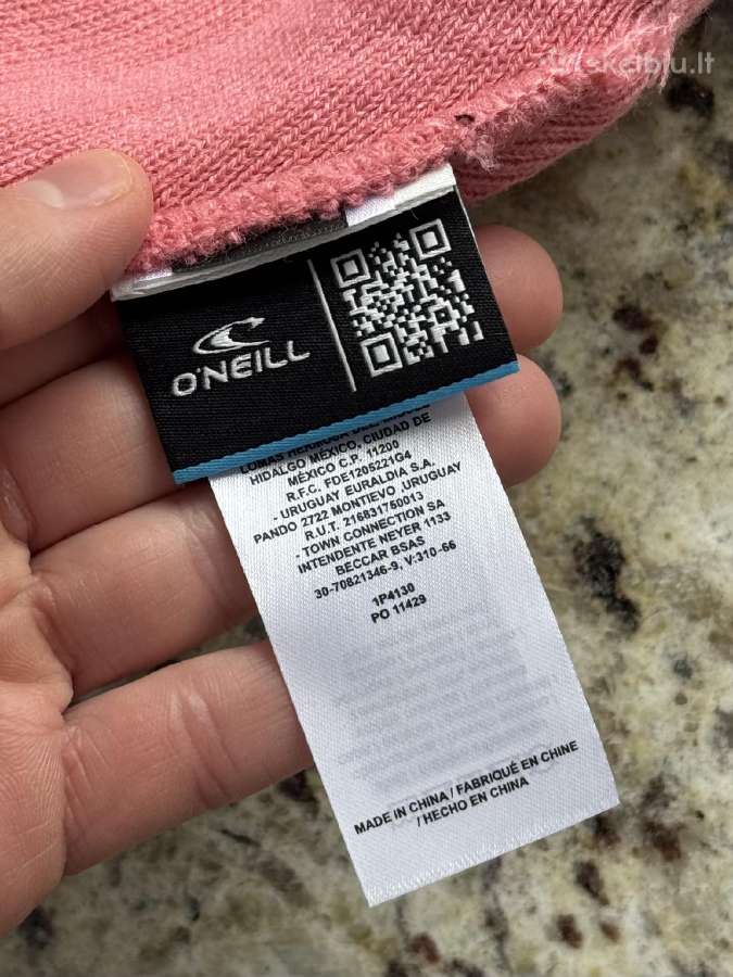 Oneill Dolomite unisex rausva kepurė - nuotraukos Nr. 14