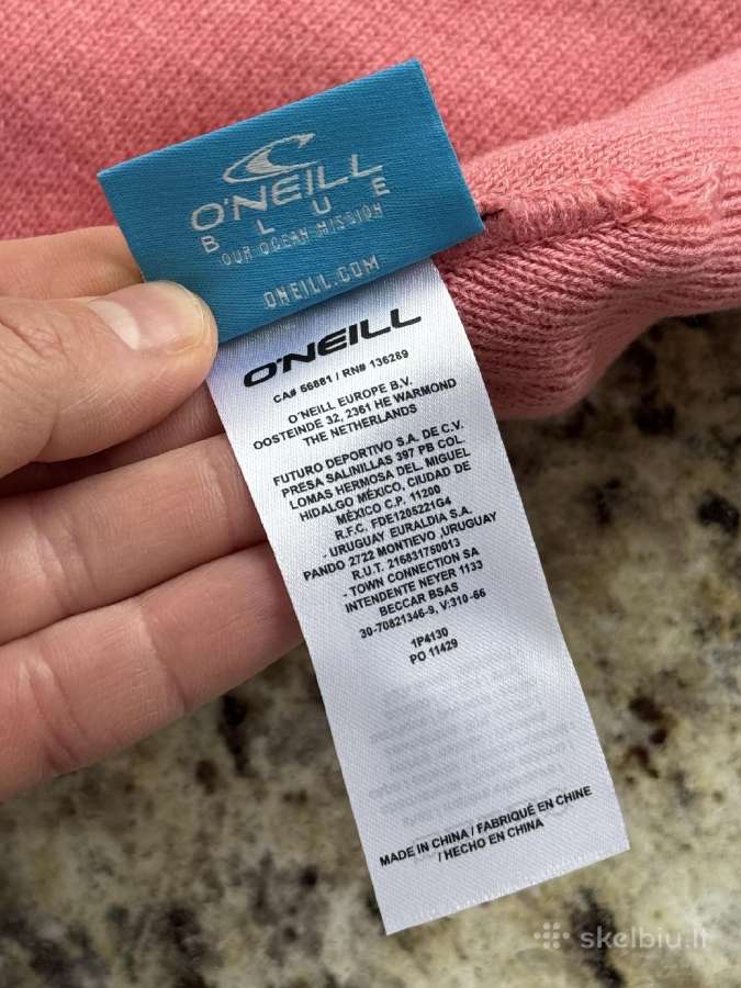 Oneill Dolomite unisex rausva kepurė - nuotraukos Nr. 15