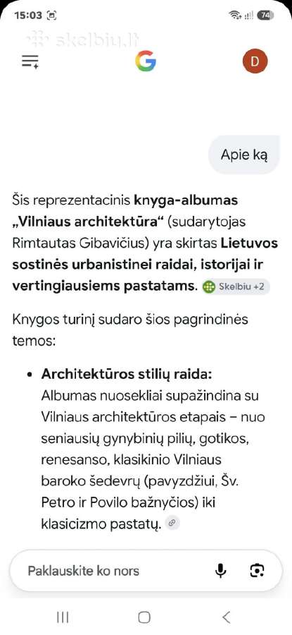 Vilniaus architektūra - nuotraukos Nr. 5