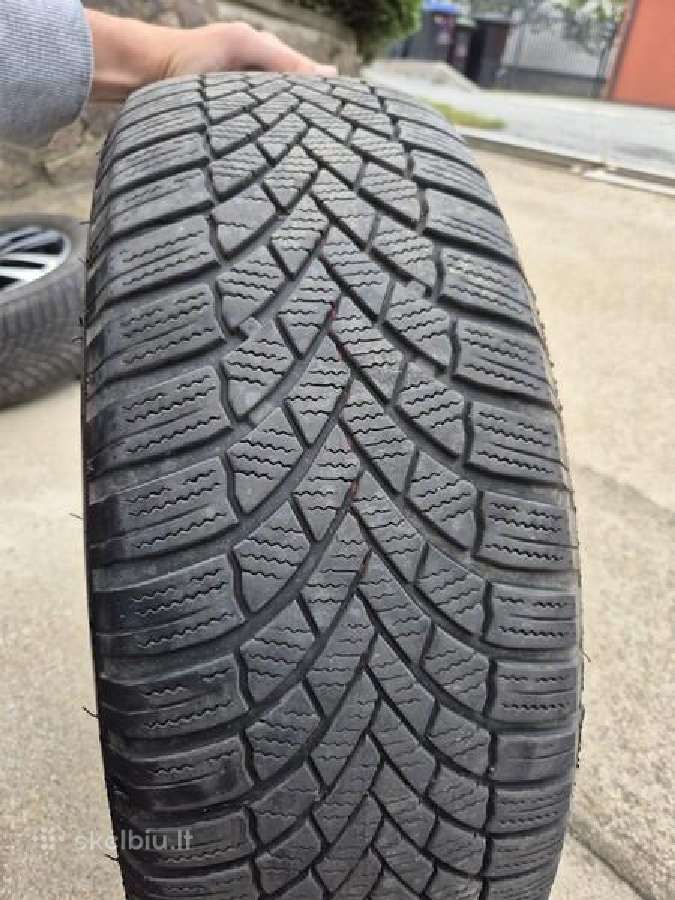 Bridgestone R16 žieminės padangos ir ratlankiai - nuotraukos Nr. 2